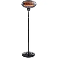 Kekai Terrace 2000w Outdoor Heater Argenté