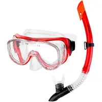 Spokey Luzon Swimming Mask Rouge Homme,Femme