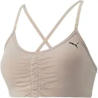 Puma Haut de sport Studio Foundation à maintien léger, beige, XS, femme, beige, XS