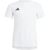 Adidas Team Short Sleeve T-shirt Blanc 9-10 Years Enfants