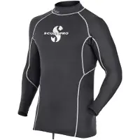 SCUBAPRO K2 Light Long Sleeve T-shirt Noir 3XL Homme