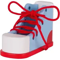 Goki Chaussure À Lacer En Bois -