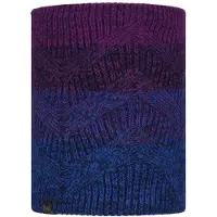 Buff Knitted&fleece Neck Warmer Bleu,Violet