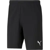 Puma Pantalon de sport 'TeamRise' noir / blanc