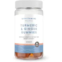 Myvitamins Turmeric & Ginger Gummies - 60GUMMIES, 30portions - Pêche