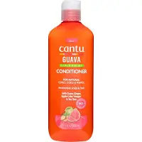 Cantu , Après-Shampooing Apaisant pour le Cuir Chevelu au Goyavier, Pour Boucles, Frisettes et Ondulations Naturelles, 13,5 fl oz (400 ml)