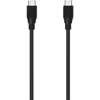 Aisens Câble USB 3.2 Type-C A107-0704 20GBPS 5A 100W/ USB Type-C Mâle - USB Type-C Mâle/ Jusqu'à 100W/ 2500Mbps/ 2m/ Noir