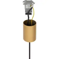 Nowodvorski Lighting Suspension LASER dorée satinée 1xG9x10W, métal, dimensions : 205 x 5,5 x 5,5 cm, IP20, Lighting