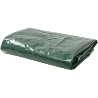 vidaXL Bâche de protection 650 g/m² 4x4 m vert