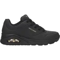 SKECHERS Chaussure à lacets 'Sneaker Damen 73690 BBK Kunststoff (Synthetik) in schwarz' noir