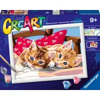 Ravensburger Peinture par numéros Chatons Creart,