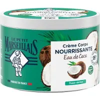 Le Petit Marseillais Crème Corps Nourrissante – Eau de Coco 380 ml Crème