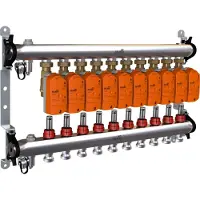 Belimo Manifold 10 X Vanne De Zone 24VAC/DC 75s 2-10V 1Nm IP40 Borne EM-ECQ-10F/CQ24A-SR-T