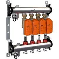 Belimo Manifold 4 X Vannes De Zone 100-240VAC 75s 2/3-Point 1Nm IP40 Borne EM-ECQ-04F/CQ230A-T