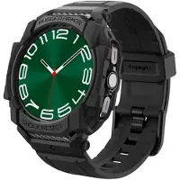 Spigen Coque Rugged Armor Pro pour Samsung Galaxy Watch Ultra (2024/2025) - Matte Black