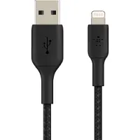 Belkin BOOST CHARGE - Câble Lightning - Lightning (M) à USB (M) - 3 m - noir - pour Apple iPad/iPhone/iPod (Lightning)