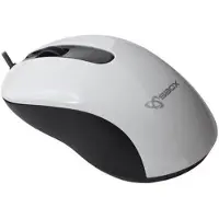 SBOX Souris optique M-901 blanche (Filaire), Souris, Blanc