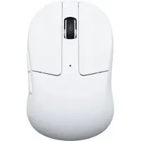 Keychron M4 Wireless Mouse Optique, USB, Bluetooth, 2.4GHz, 26000 DPI, 4000 Hz, Blanc M4-A5