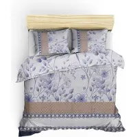 L'essentiel Maison , Adal- PRL3228, Bleu, Couettes, 100 % coton renforcé
