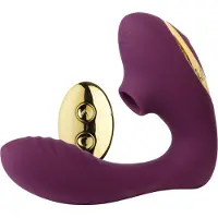 Tracy´s Dog 2 - Vague d'Air Vibromasseur 2en1 (Violet)