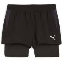 Puma Femmes, Bas de sport, teamGOAL 2in1 Short Femmes (XL), Noir
