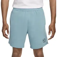 Nike M NSW SW AIR SHORT FT Denim Turquoise / Blanc / Noir L