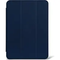 Decoded Textured Sillicon Slim Cover pour Apple iPad Air 13 pouces (2026) M4 / (2025) M3 / (2024) M2 - Navy Peony