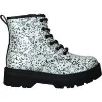 SKECHERS Gravlen Hi Veterschoen hoog - Zilverkleur - Maat 37