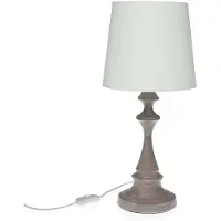 Versa Lampe de table Gene Argent 23 x 49 cm Métal