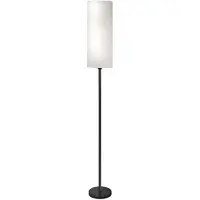 EDM Lampe Pied Vintage Noire Design Rétro, éclairage Chaleureux -