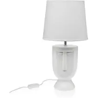 Versa Lampe de table blanc céramique 60 l 22 x 42,8 cm