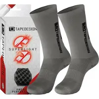 Tape Design Superlight Non-slip Long Socks Gris EU 37-48 Homme