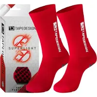 Tape Design Superlight Non-slip Long Socks Rouge EU 37-48