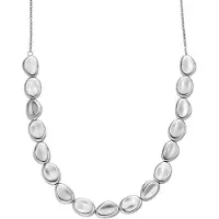 Skagen Anja Pebbles Collier, (Acier inoxydable)