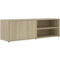 vidaXL Armoire TV Chêne Sonoma 120x34x37 cm Bois composite