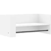 vidaXL Étagère murale blanc 70,5x35x30,5 cm bois d'ingénierie