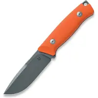 FOX Knives Rifle Windage FX-661 OR, Orange G10 couteau à lame fixe, Raven Knives design