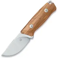 FOX Knives Rifle Muzzle FX-664 OL, Olive Wood couteau à lame fixe, Raven Knives design