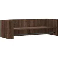 vidaXL Étagère murale chêne marron 100x35x30,5 cm bois d'ingénierie