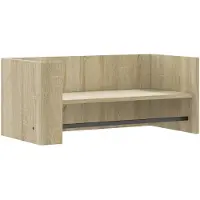 vidaXL Étagère murale chêne sonoma 70,5x35x30,5 cm bois d'ingénierie