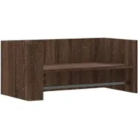 vidaXL Étagère murale chêne marron 70,5x35x30,5 cm bois d'ingénierie