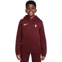 Nike Sweat à capuche Nike Football Liverpool FC Club pour ado (garçon) - Rouge | Taille S