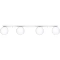 Valotorni Plafonnier YOLI 4 blanc 4xG9 8W acier/verre 14.5x12x88cm