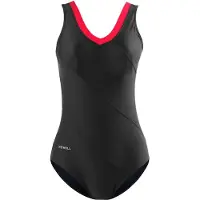 No name Damen Badeanzug Crowell Angie col.01 schwarz-rot 44