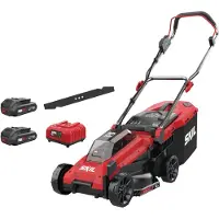Skil 0130BA Akku-Rasenmäher Brushless (2x20 V, 4 cm Schnittbreite, kabellos)