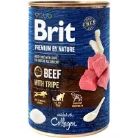 Brit Premium Premium by Nature Beef and tripes - nourriture naturelle pour chiens à base de bœuf et d'abats - 400 g
