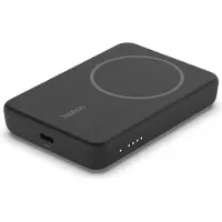 Belkin aimant / filaire. Powerbank 5.000mAh noir avec pied BPD004btBK
