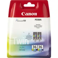 Canon Ink Cli-36 Ink Cartridge Multicolore