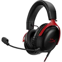 HyperX Cloud III filaire (Filaire), Casque gaming, Noir, Rouge