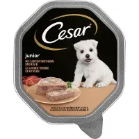 Cesar Junior tacka 150 g pâté à la dinde et au veau pour chiots